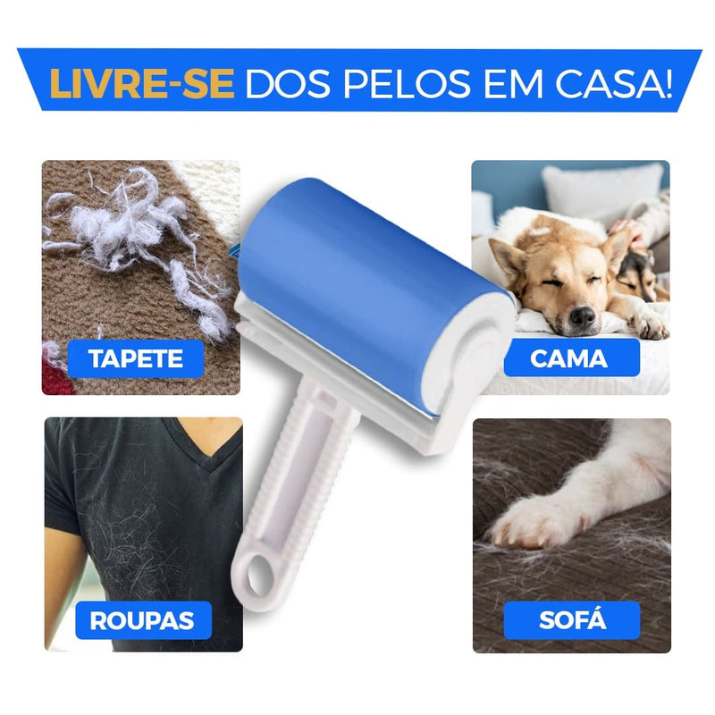 ROLL CLEANER® (Lavável e reutilizável) (Cola Adesiva ECR-3) - COMPRE 1 LEVE 2 - HSPX Magazine