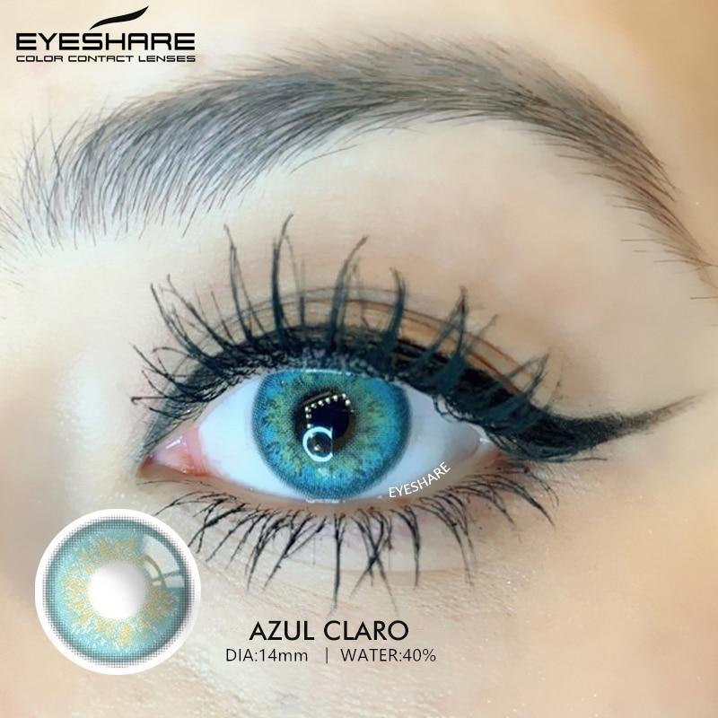 LENTE DE CONTATO COLORIDA EYESHARE ® - HSPX Magazine