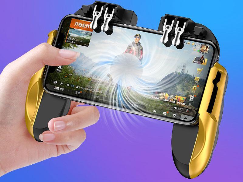 Controle Joystick com Gatilhos para Celular Gamepad