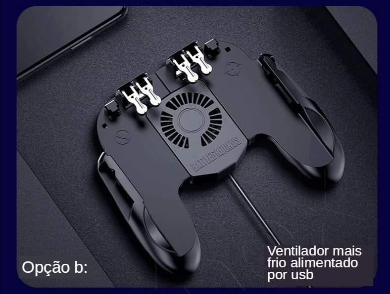 Controle Joystick com Gatilhos para Celular Gamepad