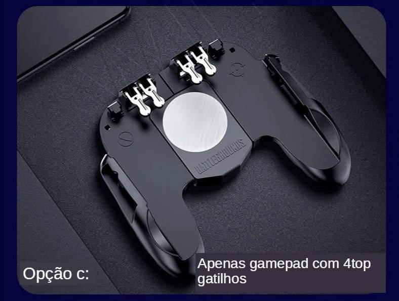 Controle Joystick com Gatilhos para Celular Gamepad